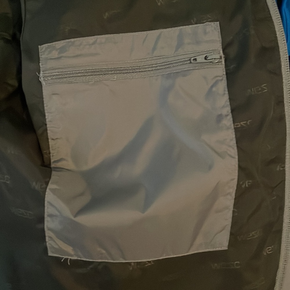 Wesc Thin Lightweight Gray Bomber Jacket Style, S… - image 7